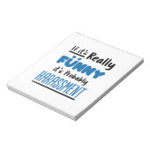 Personal, wenn es wirklich lustig ist notizblock (Rotiert)