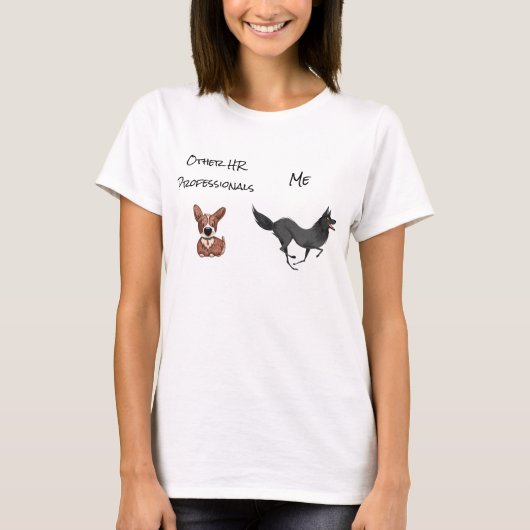 Personal Wolf Dog Andere Personalfachleute T-Shirt (Vorderseite)