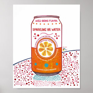 Personalabteilung Kunst Sparkling Personal Wasser Poster