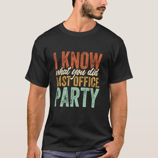 Personalabteilung-Mitarbeiter Ich weiß, was du let T-Shirt (Vorderseite)