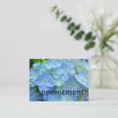 Personalausweis "Business Service Blue" Terminkarte (Stehend Vorderseite)