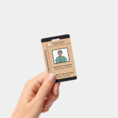 Personalausweis des Krankenhauses Ausweis (Handheld)