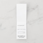 Personalausweis für Augenpflege Terminkarte (Innenseite Aufgefaltet)