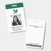 Personalausweis für einfaches Business-Foto Ausweis (Vorder- & Rückseite)