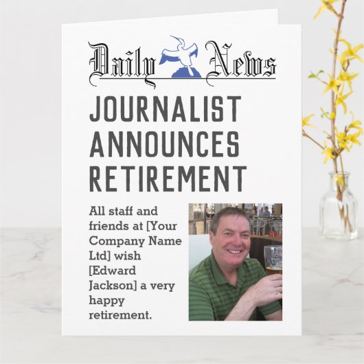 Personalausweis für Journalisten Karte (Gelbe Blume)