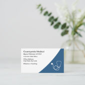 Personalausweis für Krankenpfleger Terminkarte (Stehend Vorderseite)