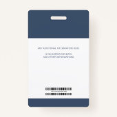 Personalausweis für Personalisierte Foto Ausweis (Rückseite)