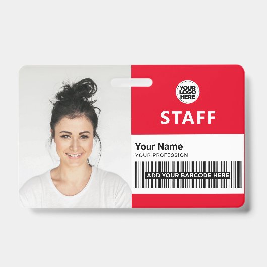 Personalausweis für Red Business Foto Ausweis (Vorderseite)