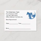 Personalausweis für Tierärzte Terminkarte (Vorderseite)