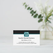 Personalausweis für Zahnärzte Visitenkarte (Stehend Vorderseite)