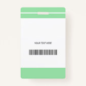 Personalausweis Krankenschwester Ausweis (Rückseite)