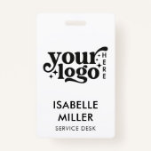 Personalausweis Minimalistisches Firmenlogo des Mi Ausweis (Vorderseite)