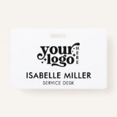 Personalausweis Minimalistisches Firmenlogo des Mi Ausweis (Vorderseite)