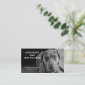 Personalausweis: Paare mit Foto Visitenkarte (Stehend Vorderseite)