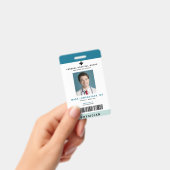 Personalausweis + Strichcode Vertikal Ausweis (Handheld)