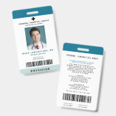 Personalausweis + Strichcode Vertikal Ausweis (Front & Back)