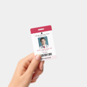 Personalausweis + Strichcode Vertikal Ausweis (Handheld)