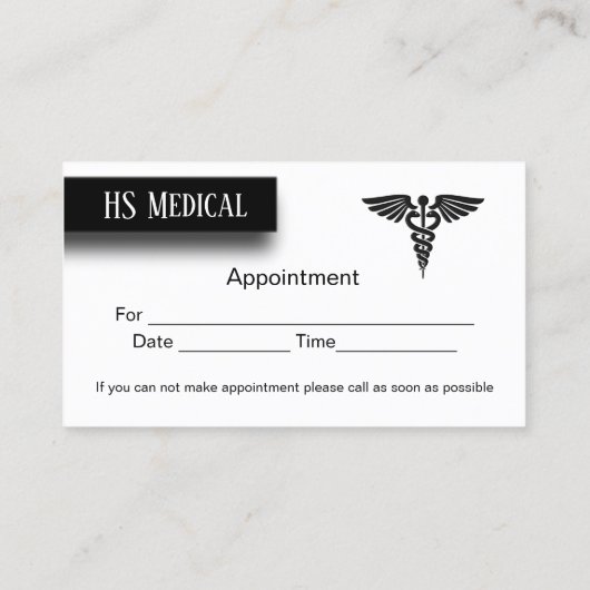 Personalausweis Terminkarte (Rückseite)