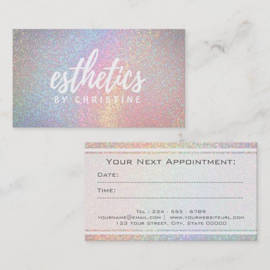 Personalausweis Terminkarte (Vorne/Hinten)