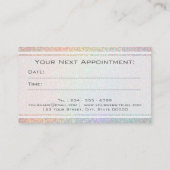 Personalausweis Terminkarte (Rückseite)