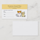 Personalausweis Terminkarte (Vorne/Hinten)