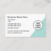 Personalausweise für medizinische Logos Visitenkarte (Vorderseite)