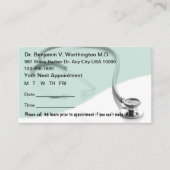 Personalausweise Terminkarte (Vorderseite)