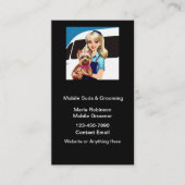 Personalausweiskarten für mobile Haustiere Visitenkarte (Vorderseite)