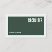 Personalausweiskarten mit einer benutzerdefinierte visitenkarte (Vorderseite)