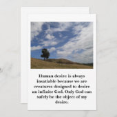 Personalbedarf Postkarte (Vorne/Hinten)