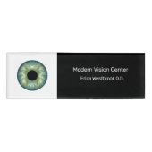 Personaldatenträger des Eye Doctor Vision Center Namenschild (Vorderseite)