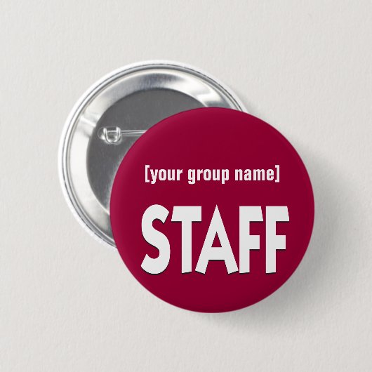 Personalidentifizierungs-Abzeichengewohnheit Button (Vorne & Hinten)