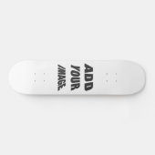 Personalisable stellen Ihr eigenes komplettes Skateboard (Horizontal)