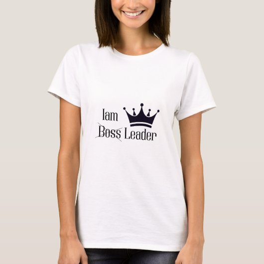 Personalisation Basic T - Shirt iam Leader nicht b (Vorderseite)