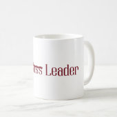 Personalisation iam Leader nicht boos klassische T Kaffeetasse (VorderseiteRechts)