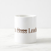 Personalisation iam Leader nicht boos klassische T Kaffeetasse (Mittel)