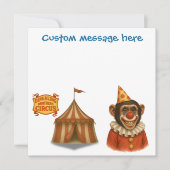 Personalise: Chester the chimp clown (Vorderseite)