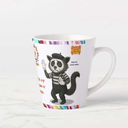 Personalise: Marcel, civet mime Milchtasse (Rechts)