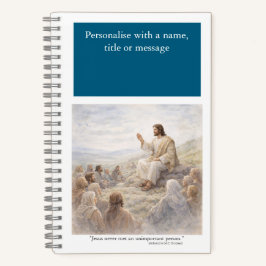 Personalise: No unimportant person Notizblock