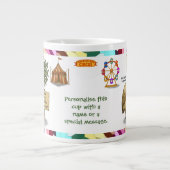 Personalise: Pierre pelican's brilliant beak Jumbo-Tasse (Vorderseite)