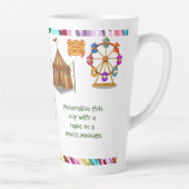 Personalise: Pierre pelican's brilliant beak Milchtasse (Rechts)