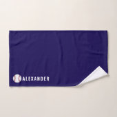 Personalised 3-Piece Sports Towel & Flannel Set |  (Handtuch)