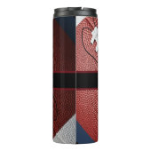 Personalised American Football Water Bottle Thermosbecher (Rückseite)