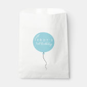 Personalised Balloon Party birthday christening  Geschenktütchen (Vorderseite)