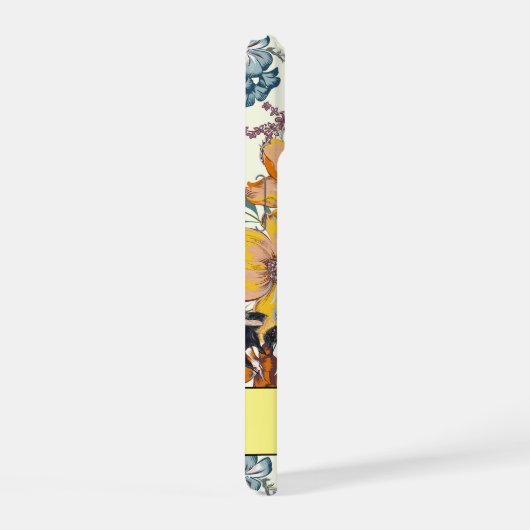 Personalised Bee Harmony iPhone 15 Hülle (Rechte Seite)