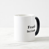 Personalised Best Grandad Ever Monogrammed Verwandlungstasse (VorderseiteRechts)