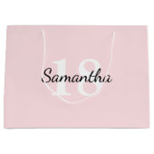 Personalised Birthday Gift Bag, Birthday Gift Bag  Große Geschenktüte (Vorderseite)