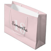 Personalised Birthday Gift Bag, Birthday Gift Bag  Große Geschenktüte (Vorderseite Schrägansicht)