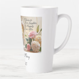 Personalised Bridal Mug- Cheers to Love Milchtasse