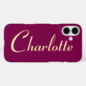 Personalised Case-Mate iPhone Hülle (Rückseite (Horizontal))